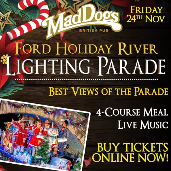 2023 Ford Holiday River Lighting Parade